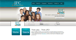 Desktop Screenshot of jfcstaffing.com