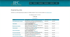 Desktop Screenshot of engineering.jobs.jfcstaffing.com