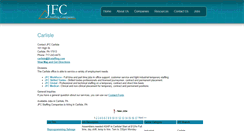 Desktop Screenshot of carlisle.jobs.jfcstaffing.com