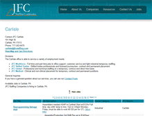 Tablet Screenshot of carlisle.jobs.jfcstaffing.com